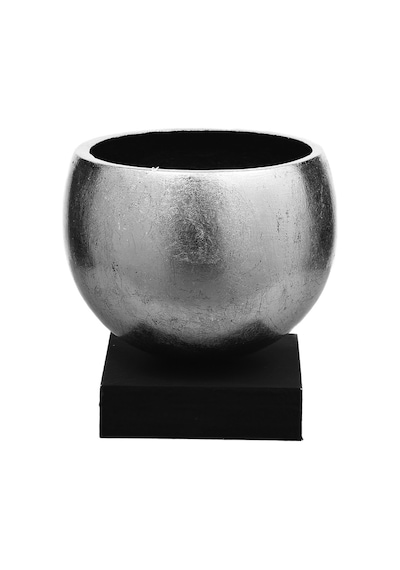Vitale Fiber Glass Vazo Silver 25x20x27 Cm Ak.wlt0393