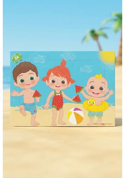Eğitici Öğterici Ve Eğlenceli 4'lü Frame Yapboz Hikayeli Yapboz Ve Bul-tak Beceri Oyunu Takımı Seti Renkli