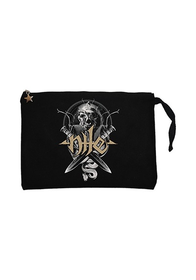 Nile Legacy Of The Catacombs Siyah Clutch Cüzdan / El Çantası Siyah