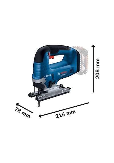 Bosch Gst 18v-155 Bc Tek Akülü Dekupaj Testere 4 Amper Bez Çantalı