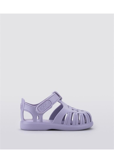 S10271 Tobby Solid Marka Kız Çocuk Sandalet Lila Lila