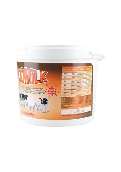 Revitamin Eco Milk Büyük Ve Küçükbaş Hayvan Vitamin Mineral Premiks 20 KG Kova
