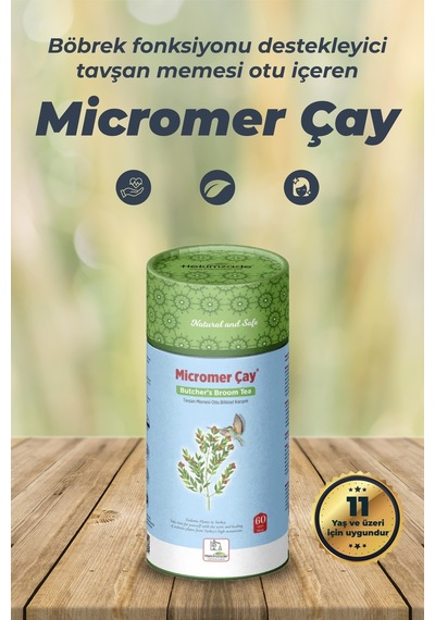Micromer Tavşan Memesi Otu İçeren Bitkisel Paket Çay 60 x 3 G