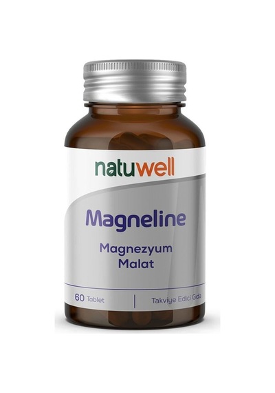 Natuwell Magneline Magnezyum Malat 60 Tablet
