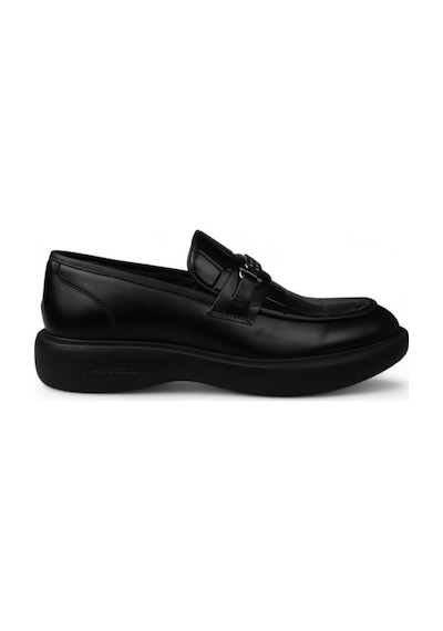 Pierre Cardin 70919 Hakiki Deri Siyah Erkek Günlük Ayakkabı Siyah
