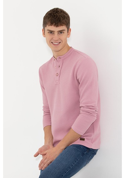 U.S. Polo Assn. Erkek Sweatshirt 50253447-vr033 Pembe