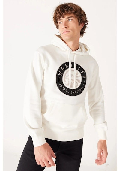 Wrangler Erkek Sweat W232239102 Beyaz