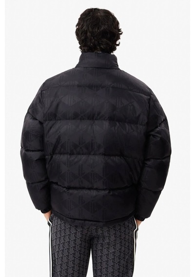 Lacoste Men S Waterrepellent Monogram Jacquard Down Black Jacket Erkek Suitici Mont Siyah Siyah Lacoste Men S Waterrepellent Monogram Jacquard Down Black Jacket Erkek Suitici Mont Siyah Siyah