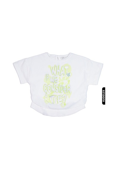 Xo Kids Kız Çocuk Tişört 1-5 Yaş 35547 Sarı