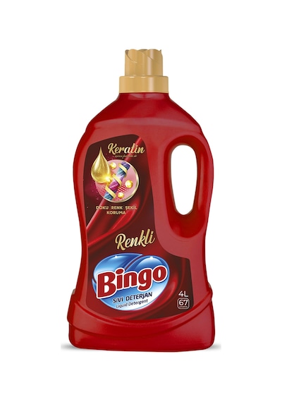 Bingo Sıvı Deterjan Bakım 4 L Renkli 67 Yıkama