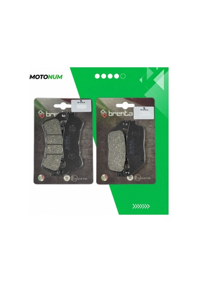 Honda Fjs 600 Silver Wing Abs Ön Ve Arka Fren Balata Takımı Brenta Mtn6347