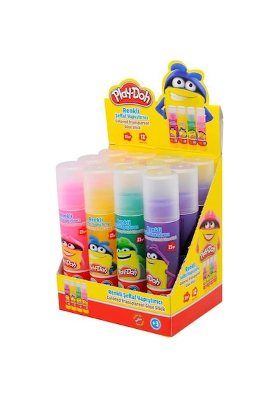 Playdoh Şeffaf Stick Yapıştırıcı 21 Gram - 1 Adet - Yeşil