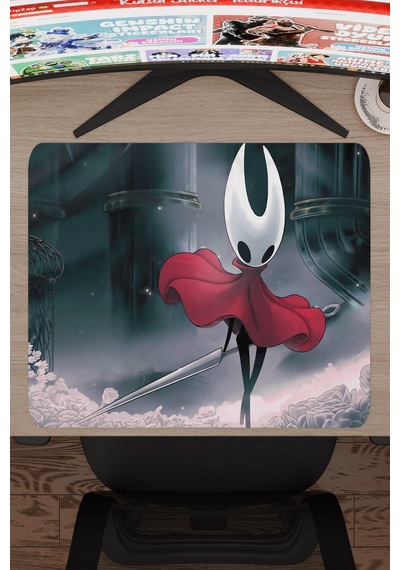 Hollow Knight Silksong Dikişli Kauçuk Oyuncu Mousepad V3 - 48x40 Xl Gaming Mouse Pad