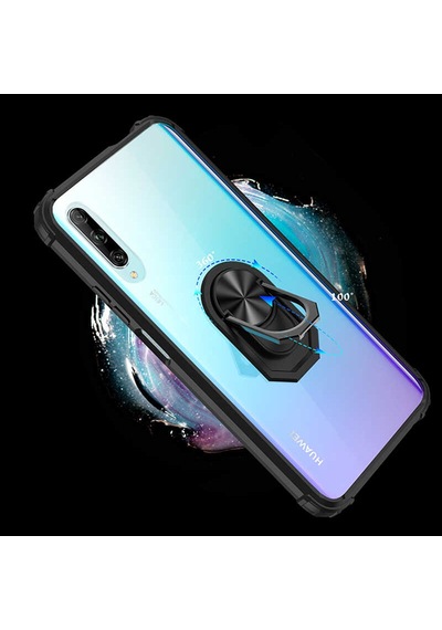 Huawei P Smart Pro 2019 Kılıf Zore Mola Kapak Siyah