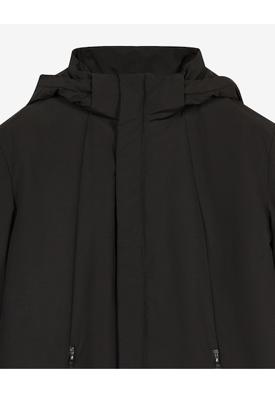 Skechers M Long Puffer Jacket Erkek Siyah S2620117-3817