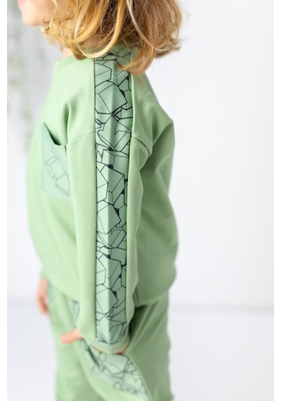 Zeyland Erkek Çocuk Cep Detaylı Sweatshirt-yesıl Yeşil