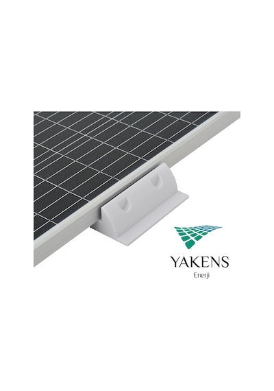 Karavan Tekne Güneş Paneli Montaj Braket Seti 7 Parça + Kablo Geçiş Kapağı