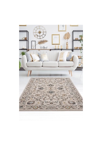 Safir Modern Salon Ve Oturma Odası Halısı - Gri Gri
