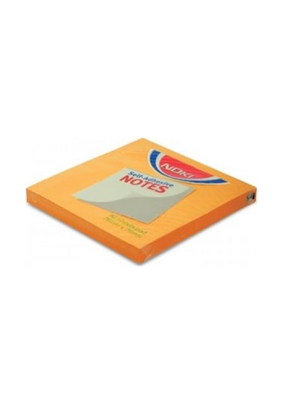 Noki Memo Yapışkanlı Not K. 75X75 12164 Turuncu