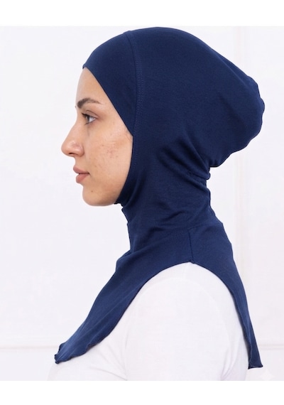 Alivascarf Ninja Bone Boyunluklu Likralı Sporcu Bonesi Kadın Pratik Tesettür Hijab Başörtü Lacivert Alivascarf Ninja Bone Boyunluklu Likralı Sporcu Bonesi Kadın Pratik Tesettür Hijab Başörtü Lacivert