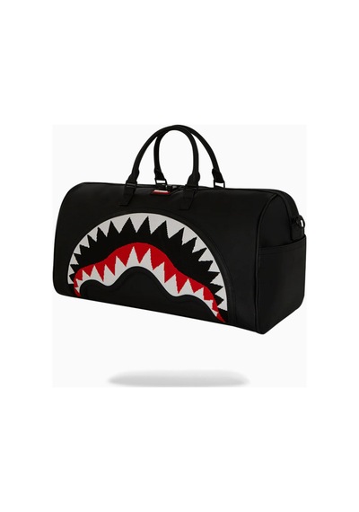 Sprayground Fly Knit Mouth Duffle, Lüks Spor Ve Seyahat Çantası El Çantası Siyah