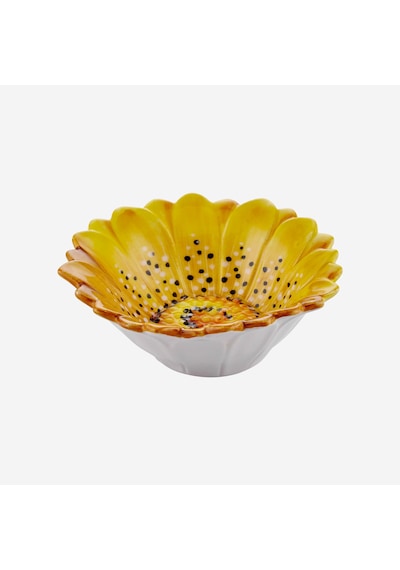 Edelweiss İtaly Sarı Seramik Kase 16 Cm