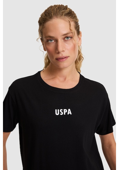 U.S. Polo Assn. U.s. Polo Assn. Kadın Siyah Tişört 50323530-vr046