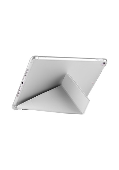 Apple Uyumlu iPad Pro 10.5 7.nesil Kılıf Zore Tri Folding Kalem Bölmeli Standlı Kılıf Kapaklı Kılıf