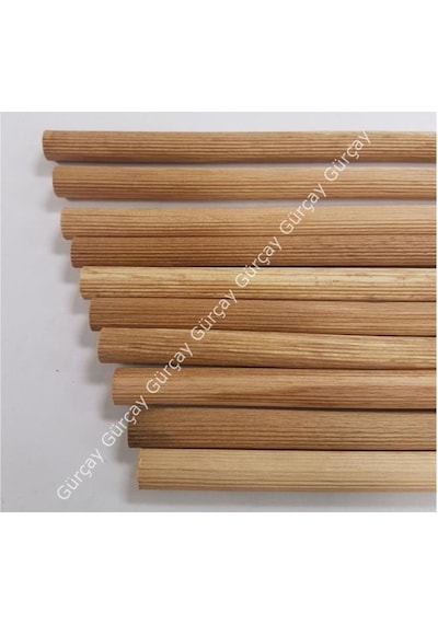 Ahşap Kavela Çubuk 100Cm - 12Mm 10 Adet