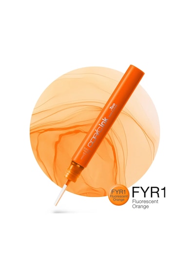 Ink Fluorescent Orange Fyr-1