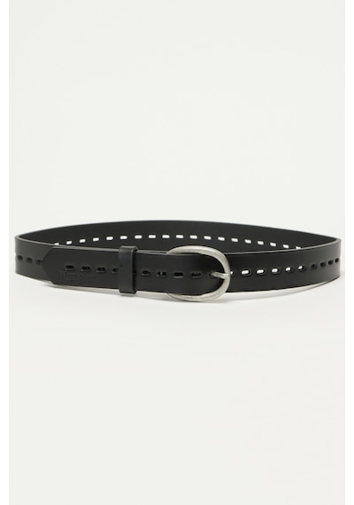 Wrangler %100 Deri Siyah Kemer W0J6U1001 Siyah