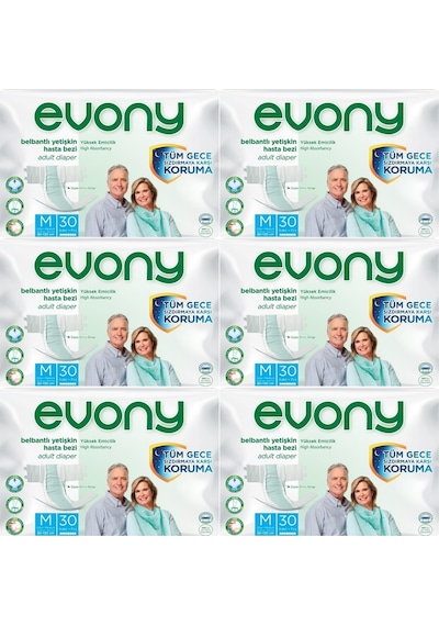 Evony Hasta Bezi Yetişkin Bel Bantlı Tekstil Yüzey M-Orta Boy