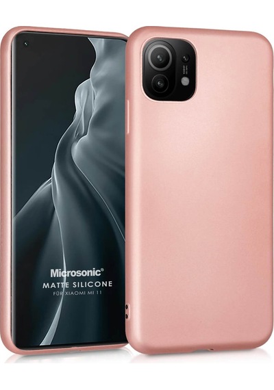 Microsonic Matte Silicone Xiaomi Mi 11 Kılıf