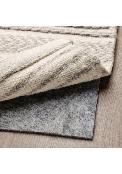 Ikea Vägnät El Dokuması Halı 170 X 240 Cm Gri - Bej
