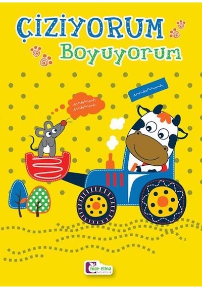 Çiziyorum Boyuyorum - Mor Elma Yayıncılık
