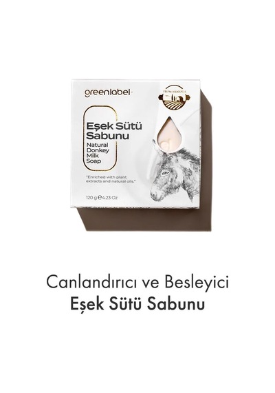 Greenlabel Doğal Eşek Sütü Sabunu 120 G