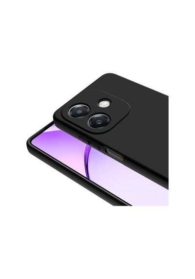 Oppo A3 Kılıf Yumuşak Silikon Kamera Korumalı Lansman Pazarplus Lacivert