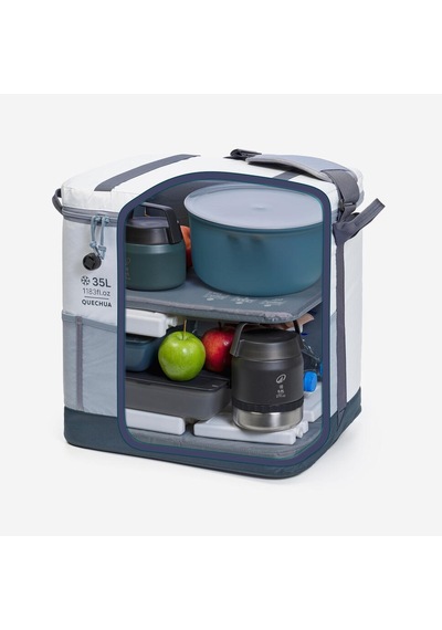 Quechua Katlanabilir Soğutucu - 35 Litre - 17 Saat Serin Tutma - 500 Fresh Çok Renkli