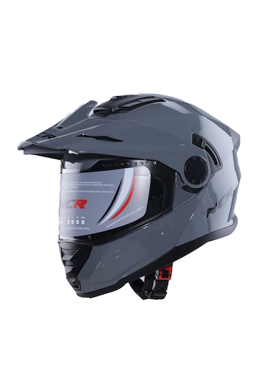 Ncr X-Cross Çene Açılır Ece-22.06 Kask Nardo Gri