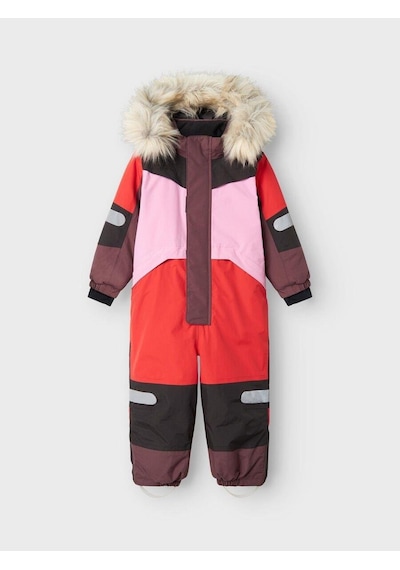 Name It Mını Nmnstorm12 Skı Suıt Block Fo Çocuk Astronot Mont 13230577 Bordo