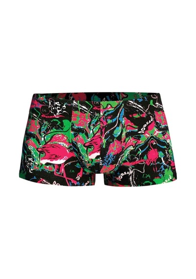 Doreanse Erkek Modal Renkli Torbalı Mini Paça Baskılı Boxer 1751 (543079485)