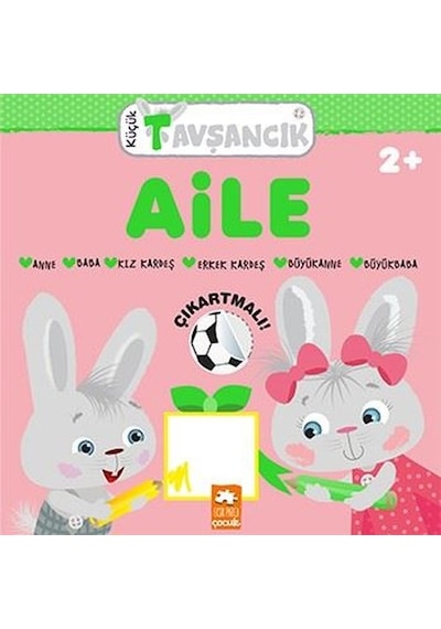 Aile - Küçük Tavşancık 2+ - Rasa Dmuchovskiene - Eksik Parça