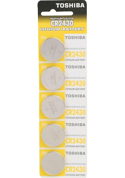Toshiba CR2430 3V Lityum Pil 5'li