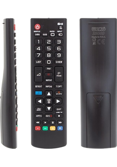 Hey Rm-l1162 LG Uyumlu Kısa Smart-my Apps Tuşlu Lcd Led Tv Kumandası Akb73715601a 40157 33089