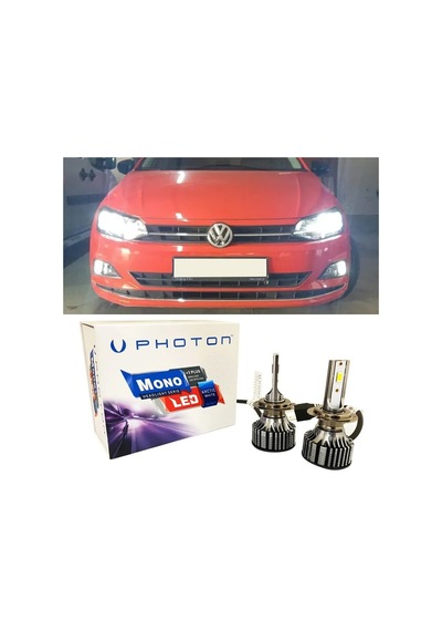Vw Polo Mk6 Led Xenon Uzun Far Ampulü H7 Mono Yeni Seri Beyaz 2017+