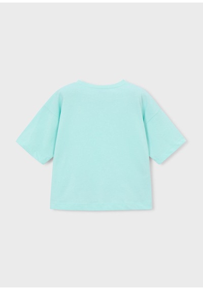 Mayoral Kız Çocuk Oversize Baskılı Tshirt Yeşil Mayoral Kız Çocuk Oversize Baskılı Tshirt Yeşil
