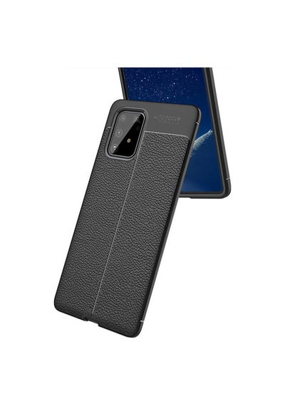 Samsung Galaxy Uyumlu A91 (S10 Lite) Kilif Deri Tarzi Niss Silikon Case 405443402