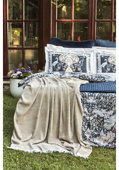 Karaca Home Pavo Çift Kişilik Winter Set Mavi