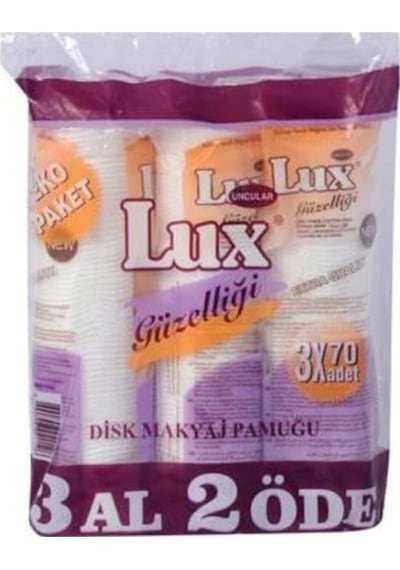 Lux Makyaj Pamuğu 70'li - 3 Al 2 Öde