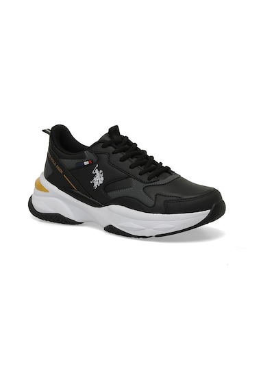U.s. Polo Assn. Solıdar 4pr Siyah Erkek Sneaker 000000000101812499 Siyah
